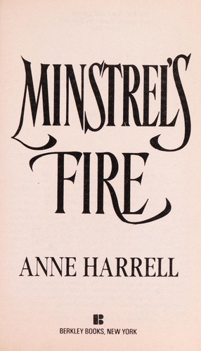 Cover for Minstrel's fire
