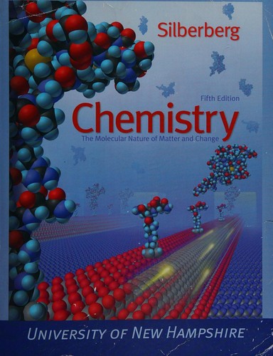 Cover for Chemistry, 5th Edition (Custom Edition for University of New Hampshire)