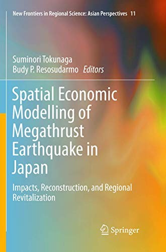 Cover for Spatial Economic Modelling of Megathrust Earthquake in Japan