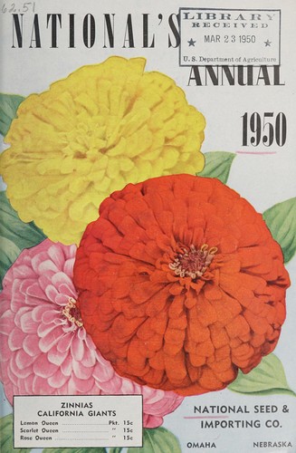 Cover for National's annual 1950