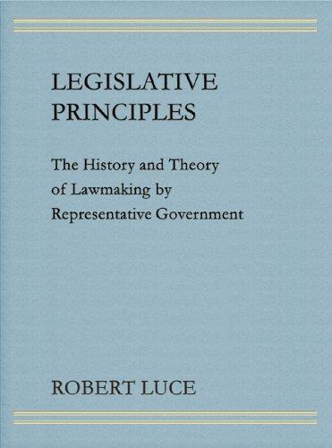 Cover for Legislative principles