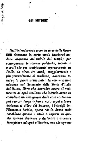 Cover for Storia della letteratura romana del dottore Giov. Crist. Felice Bähr
