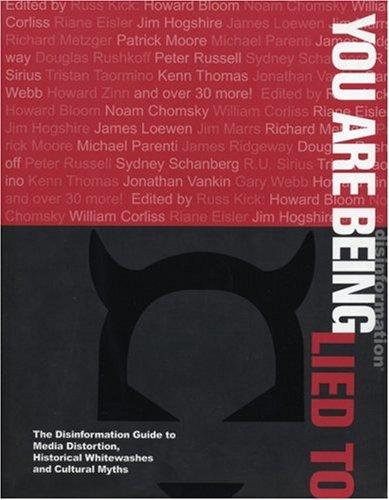 Cover for You are being lied to