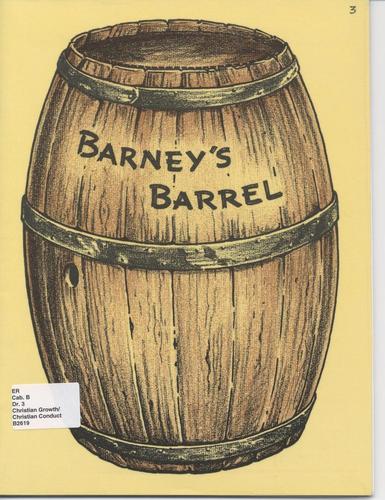 Cover for Barney's barrel