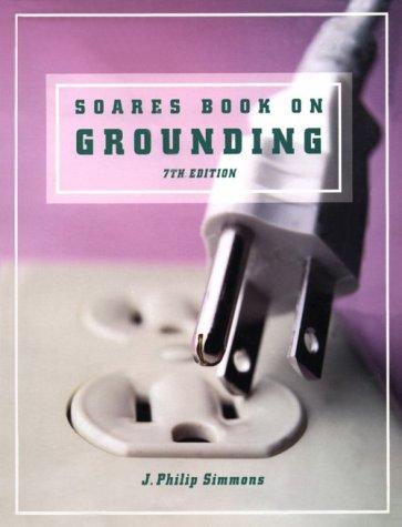 Cover for Soares Book On Grounding 7th Edition (357003)