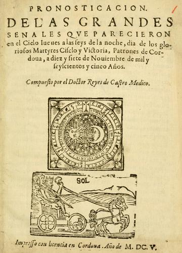 Cover for Pronosticacion