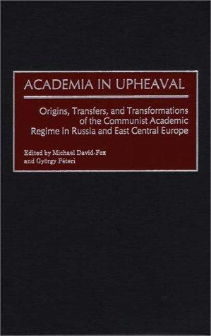 Cover for Academia in Upheaval