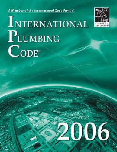 Cover for 2006 International Plumbing Code - Softcover Version (International Plumbing Code)