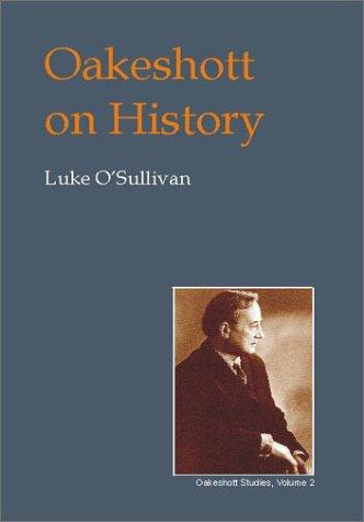 Cover for Oakeshott on history
