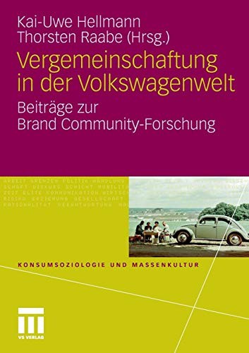 Cover for Vergemeinschaftung in der Volkswagenwelt