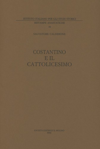 Cover for Costantino e il catolicesimo
