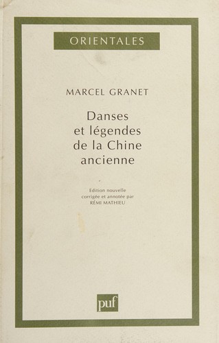 Cover for Danses et légendes de la Chine ancienne