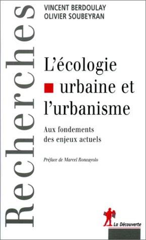 Cover for Ecologie et Urbanisme