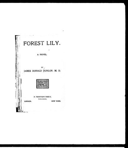 Cover for Forest Lily