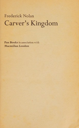 Cover for Carver's Kingdom
