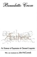 Cover for Aesthetic as science of expression & general linguistic
