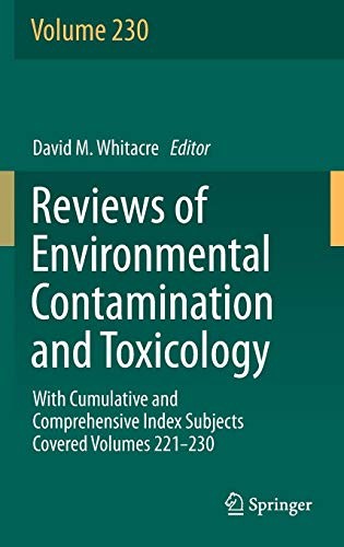 Cover for Reviews of Environmental Contamination and Toxicology volume