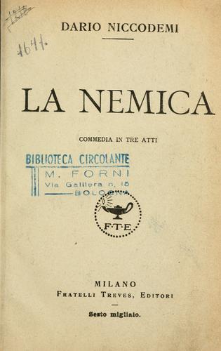 Cover for La nemica