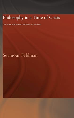 Cover for Philosophy in a time of crisis