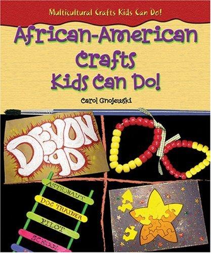 Cover for African-American crafts kids can do!