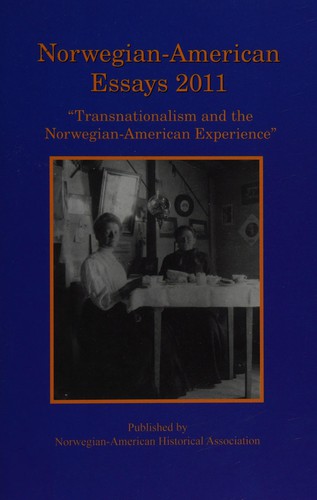 Cover for Norwegian-American essays, 2011