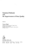 Cover for Statistical methods and the improvement of data quality