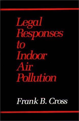 Cover for Legal responses to indoor air pollution