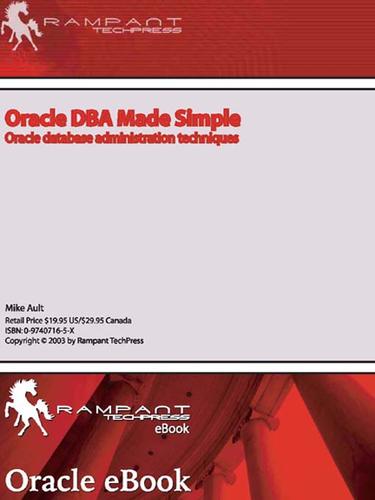 Cover for Oracle DBA Made Simple