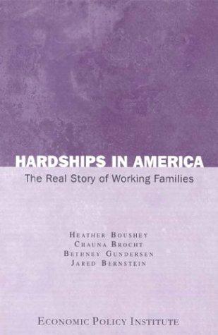 Cover for Hardships in America