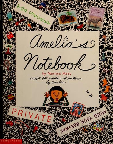 Cover for Amelia's notebook