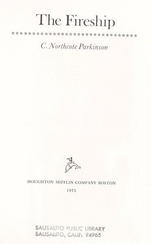 Cover for The fireship