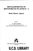 Cover for Developments in Reinforced Plastics