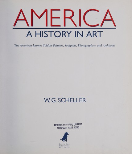 Cover for America, a history in art
