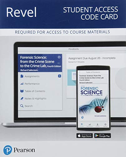 Cover for REVEL for Forensic Science