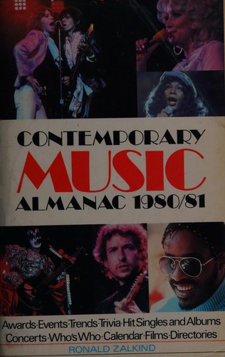 Cover for Contemporary Music Almanac