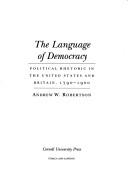 Cover for The language of democracy