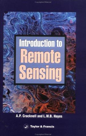 Cover for Introduction to remote sensing