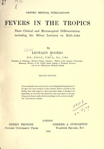 Cover for Fevers in the tropics