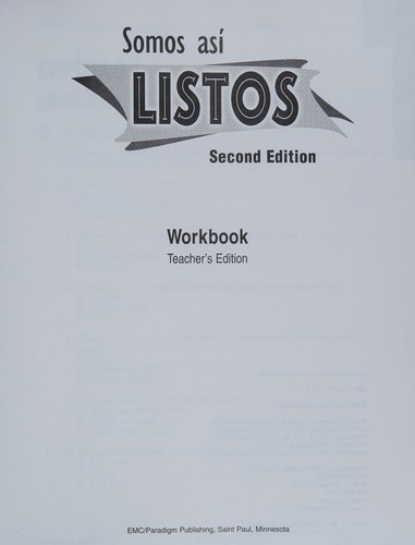 Cover for Somos Asi Listos