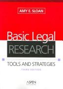 Cover for TM: Basic Legal Research