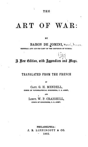 Cover for The Art of War