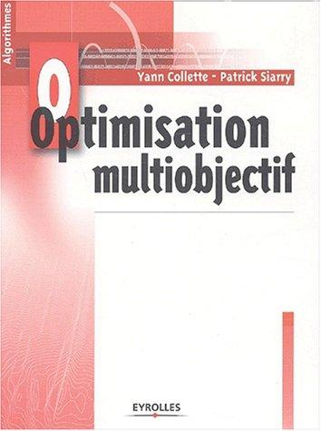 Cover for Optimisation multiobjectif