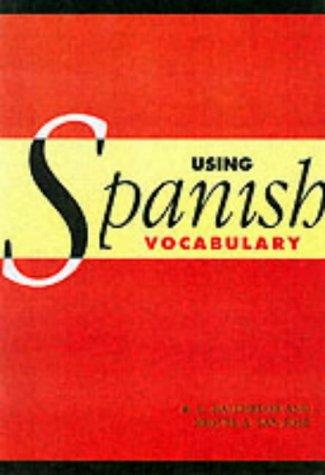 Cover for Using Spanish vocabulary