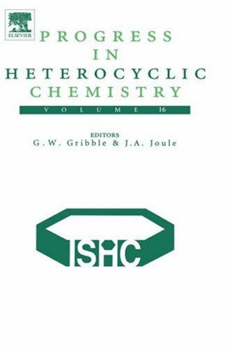 Cover for Progress in Heterocyclic Chemistry, Volume 16