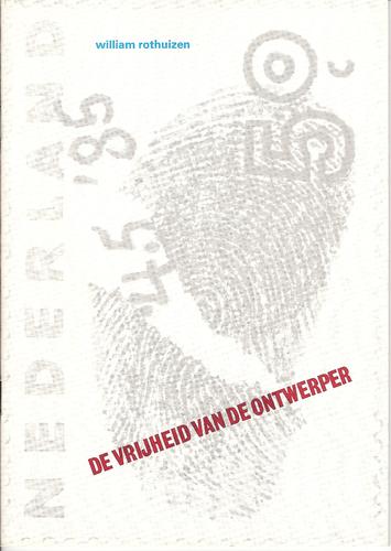 Cover for De vrijheid van de ontwerper