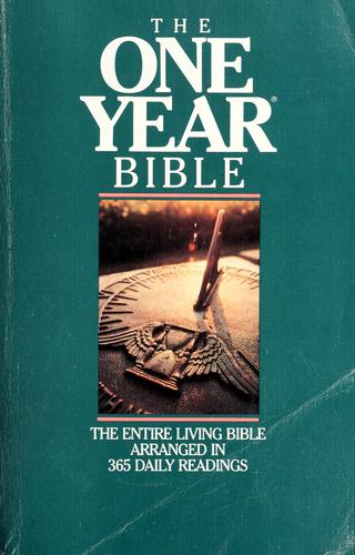Cover for The one year Bible