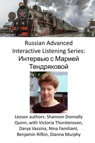 Cover for Russian Advanced Interactive Listening Series