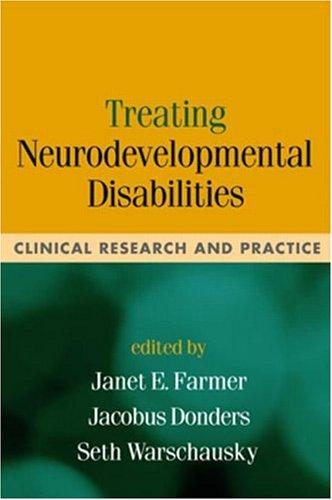 Cover for Treating Neurodevelopmental Disabilities