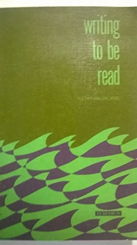 Cover for Writing to be read (Hayden English language series)