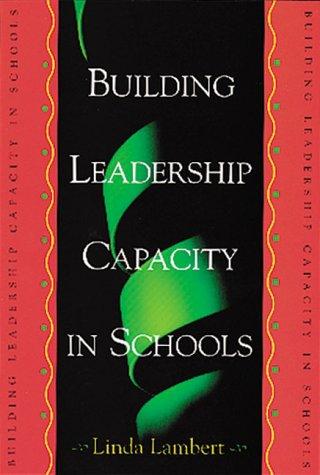 Cover for Building leadership capacity in schools